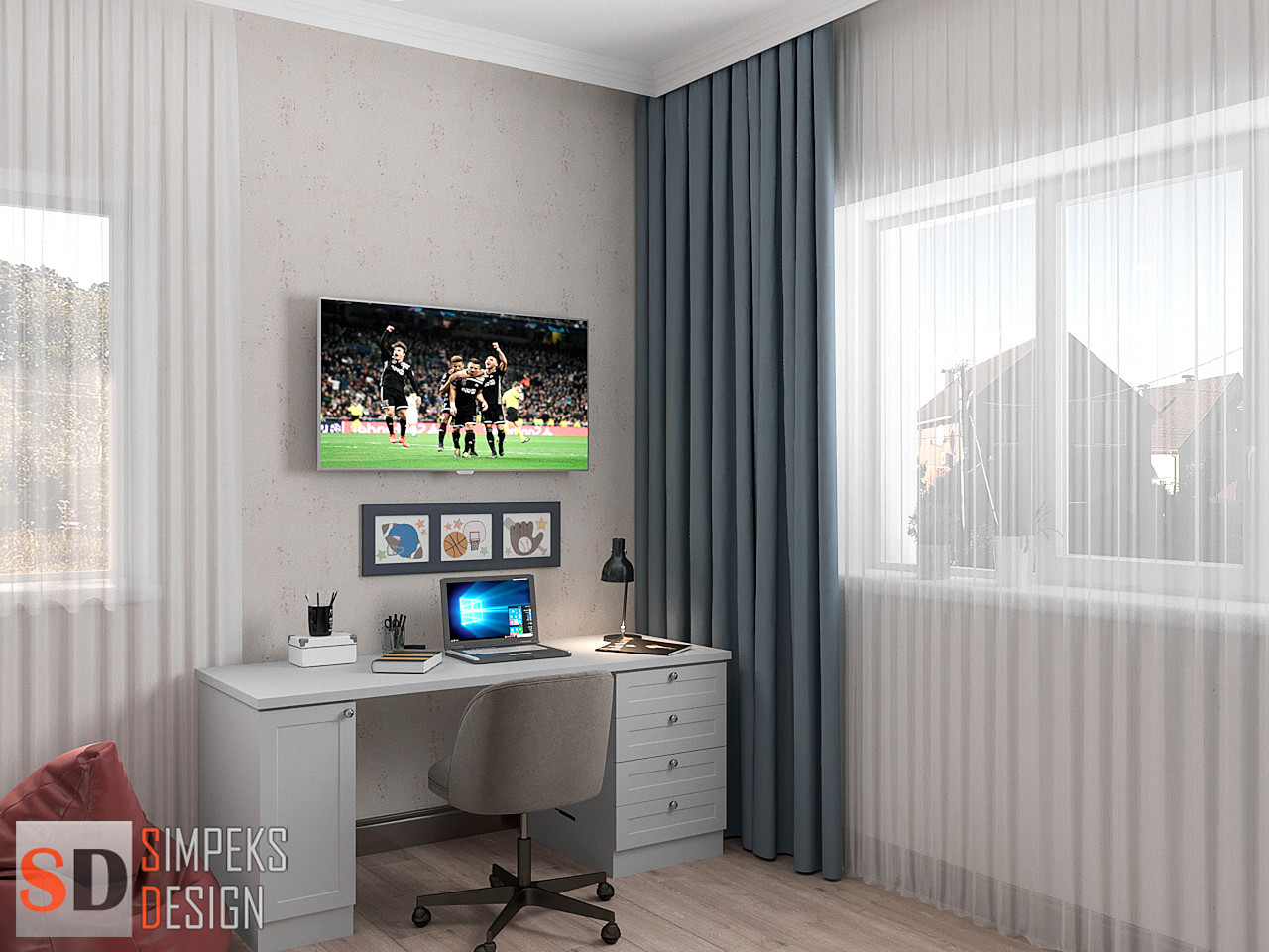 Письменный стол в детской