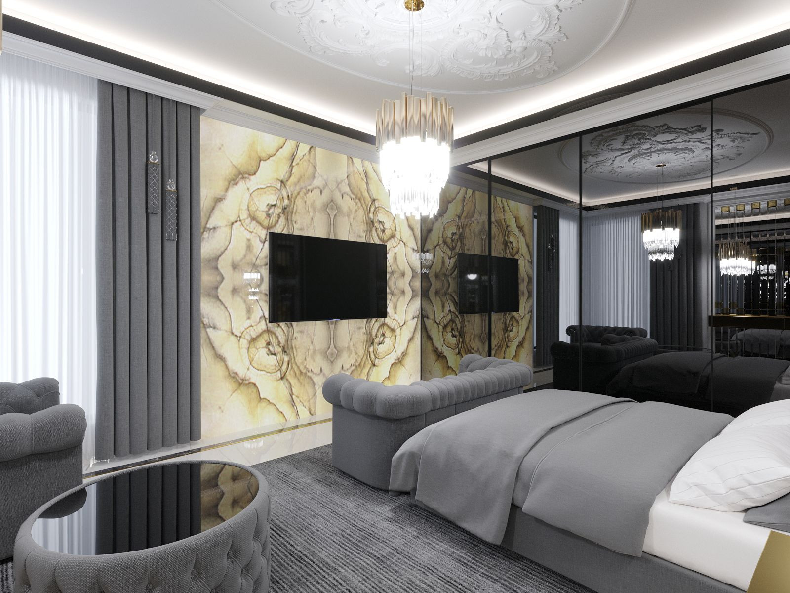 House Design in Pastel Shades