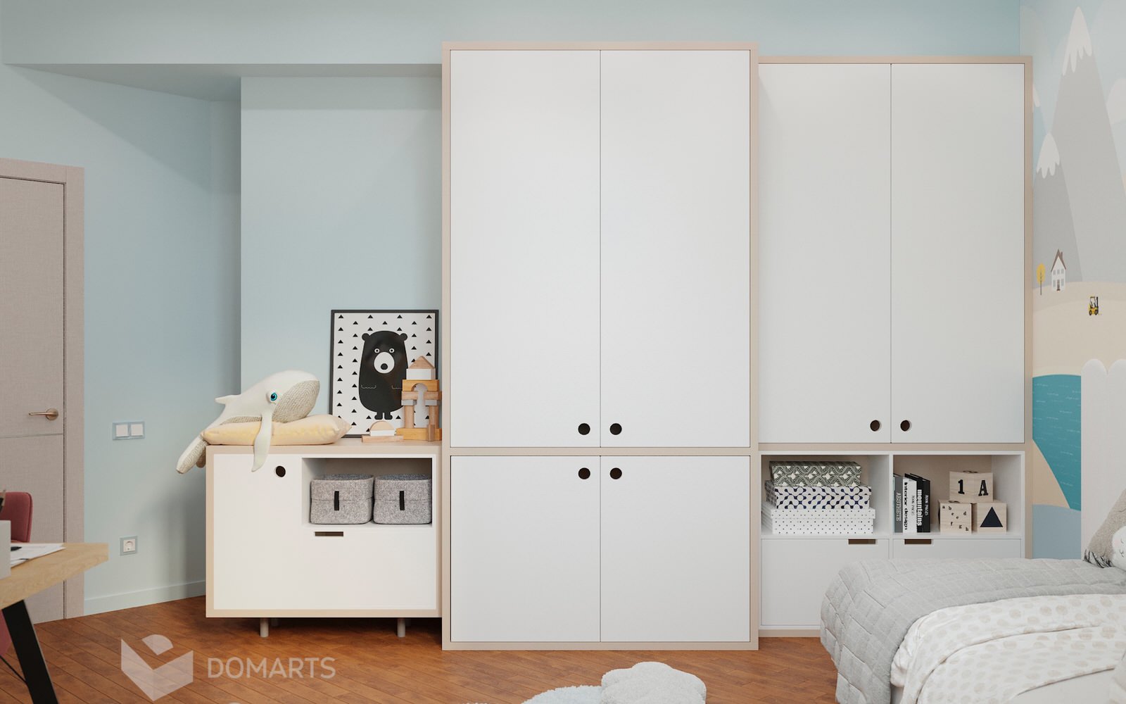 Детская для ребёнка 13,5 м2