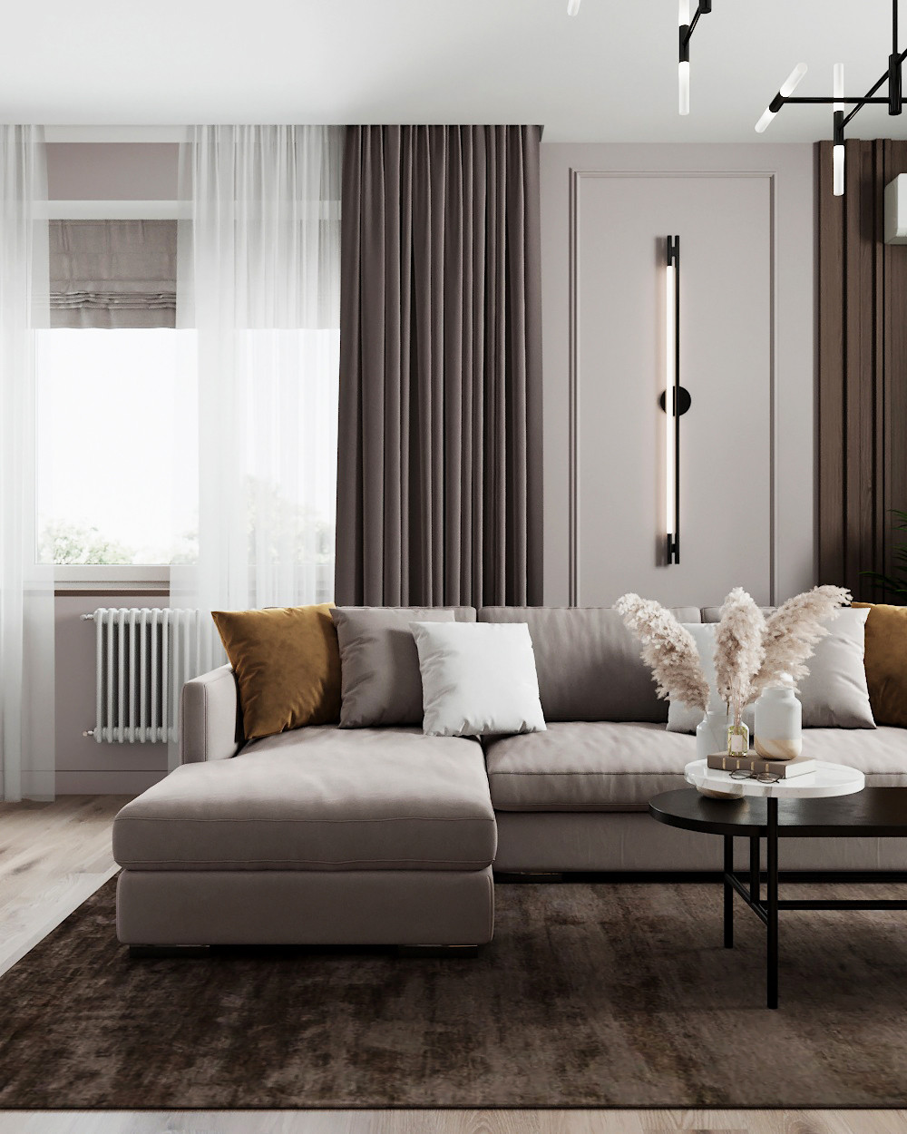 Нежный интерьер, западающий в душу