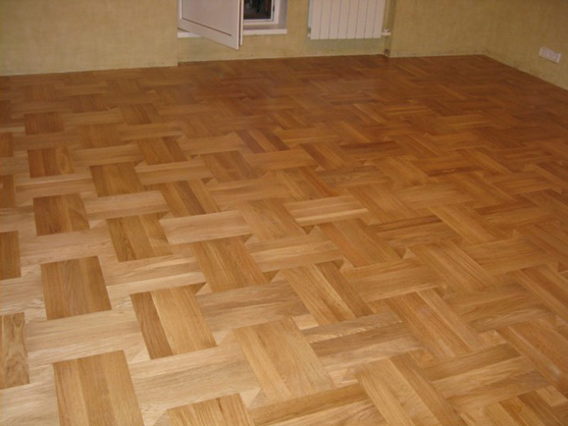 Hardwood parquet