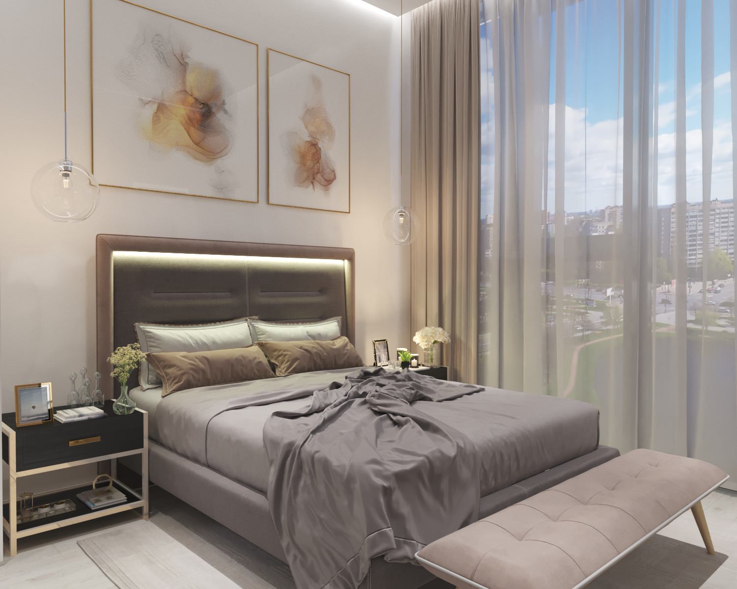 Дизайн Проект квартиры СПБ ЖК 5 Звезд