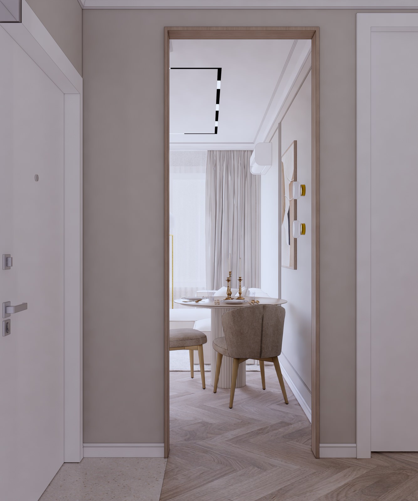 Визуализации ЖК Новый Лесснер. 2024. SketchUp + Enscape