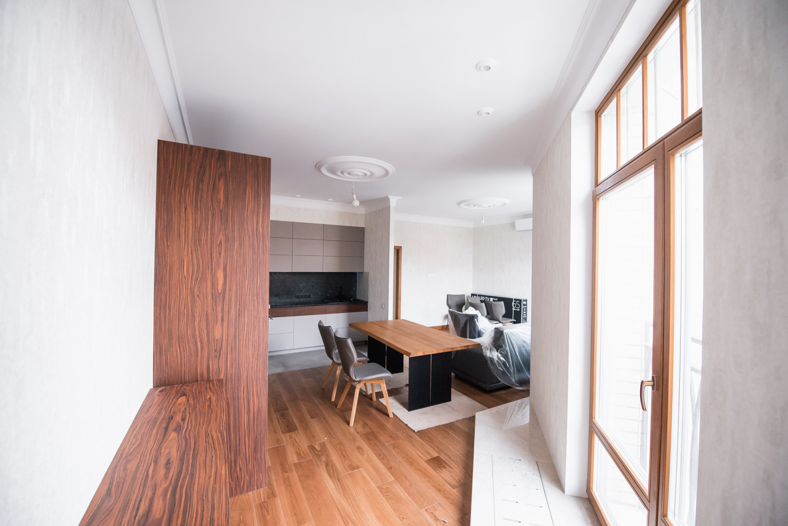 Трехкомнатная квартира «под ключ» с нуля по дизайн-проекту.Дизайнер Виктория Бар