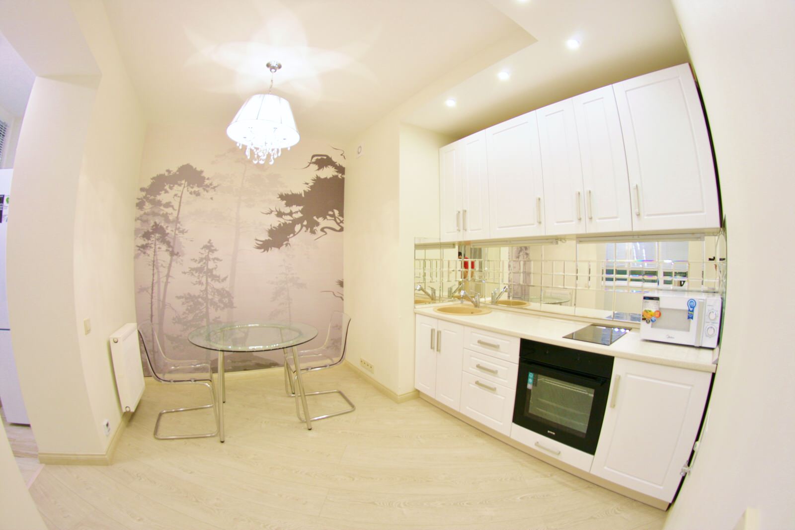 Квартира в теплых тонах