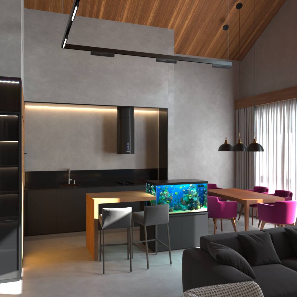 Дизайн проект частного дома 100 кв.м.