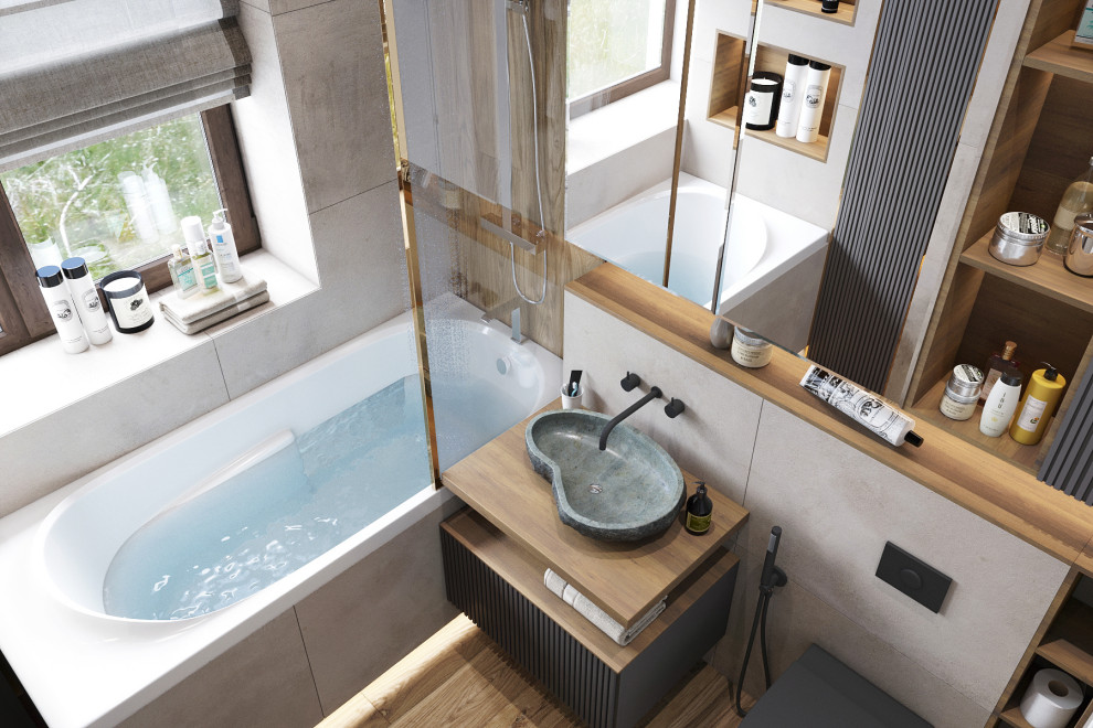 Дизайн проект Ванной комнаты