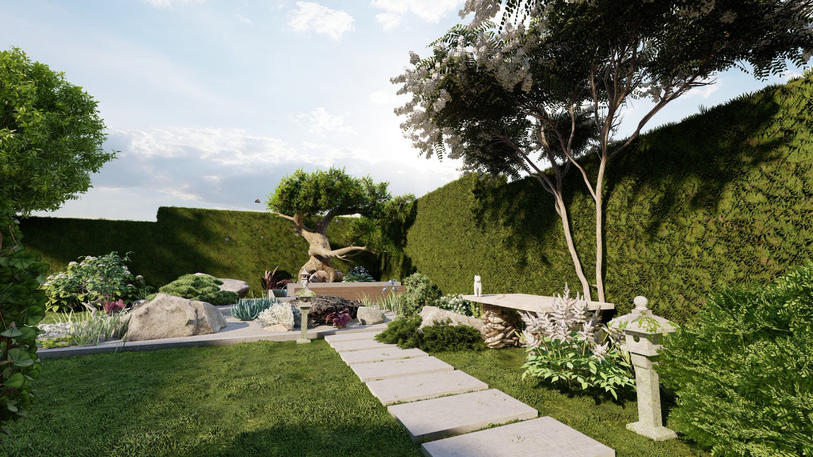 Сад "Многоликий". КП Райт Вилладж