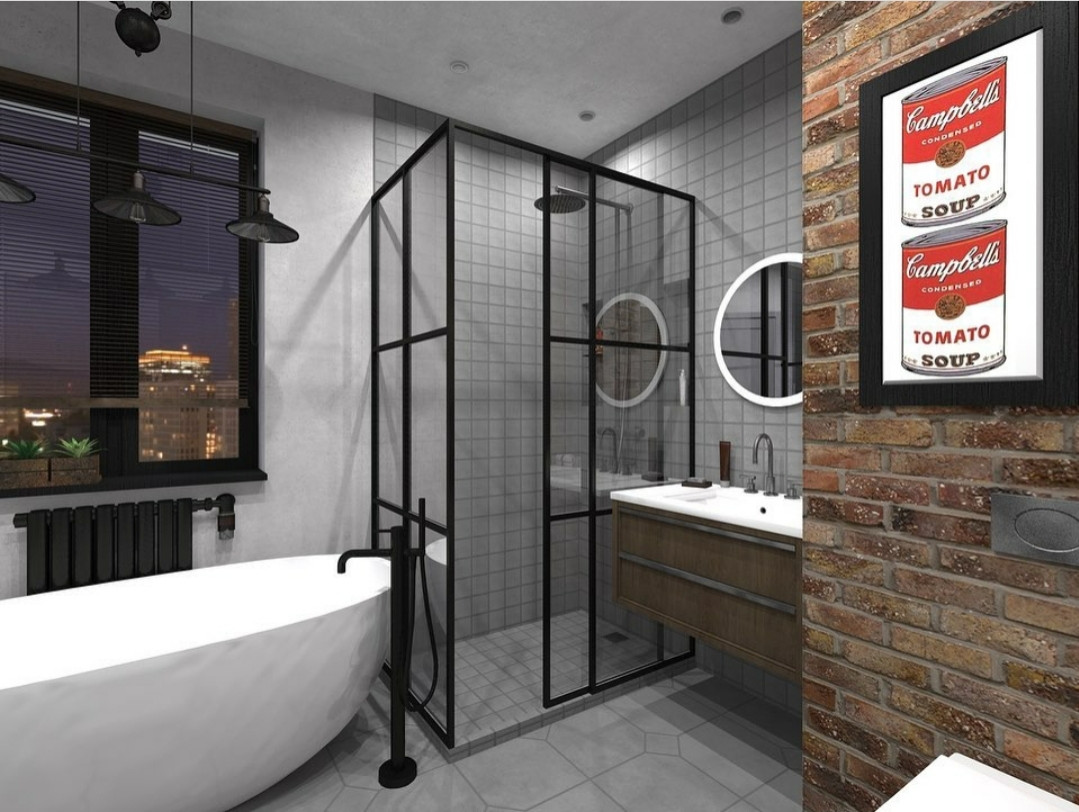 Невероятно стильная квартира в стиле лофт