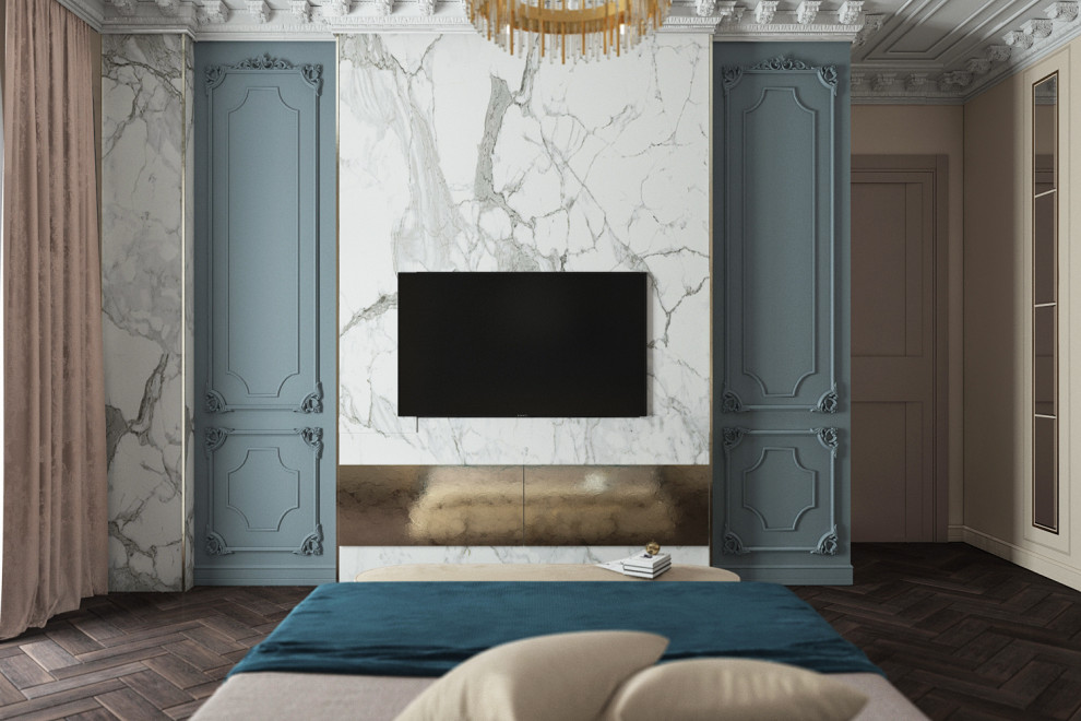 Villa sul mare con la vista Vesuvio