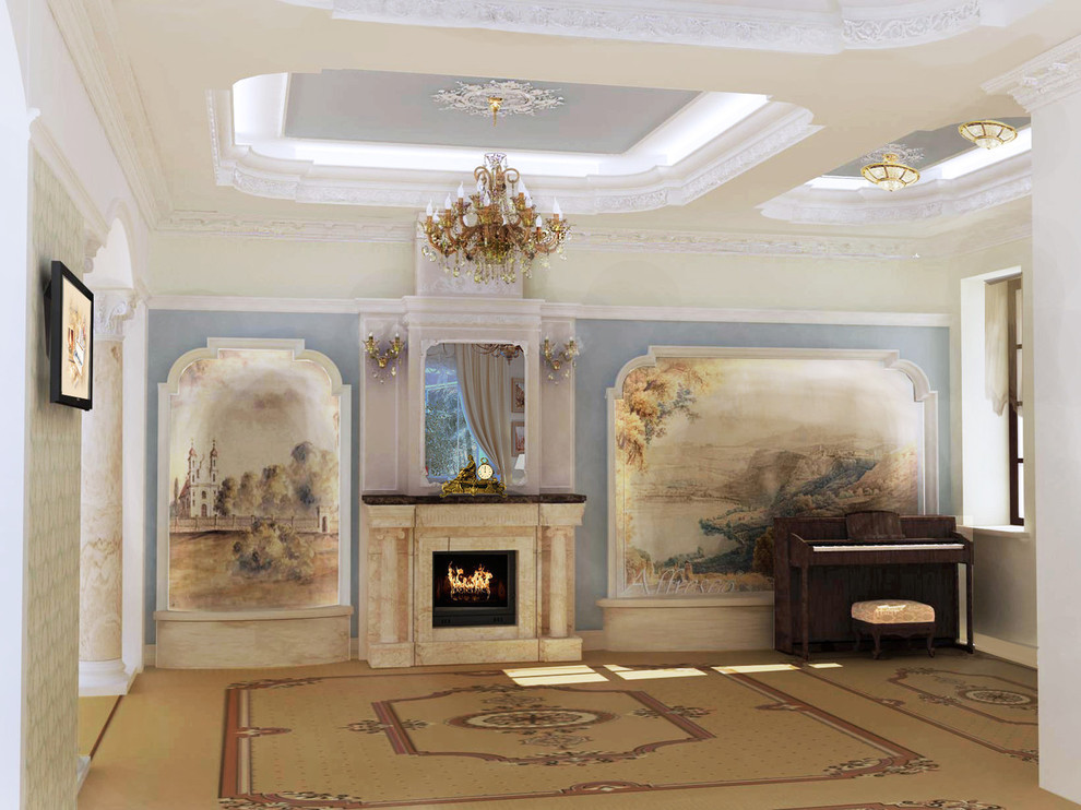 Дом в классическом стиле в Пушкино