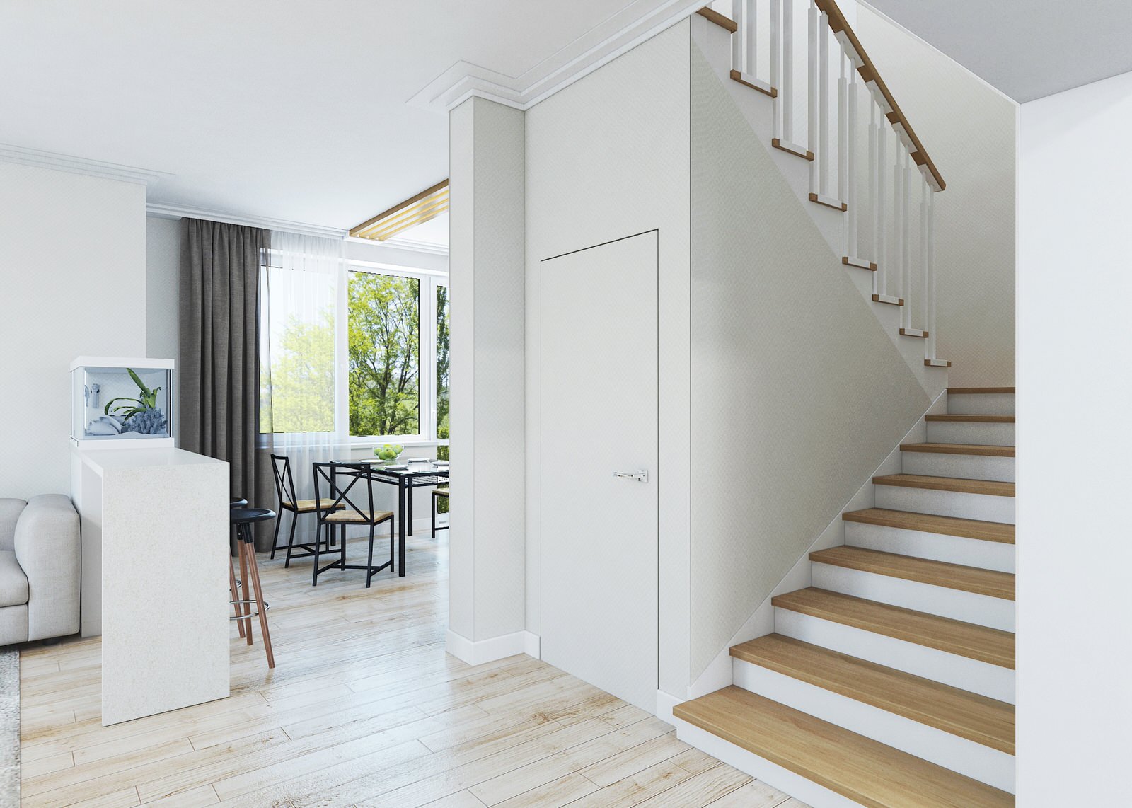 Обложка проекта: Коттедж в белом