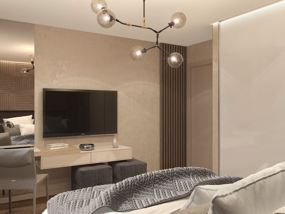 Двухкомнатная квартира в Москве