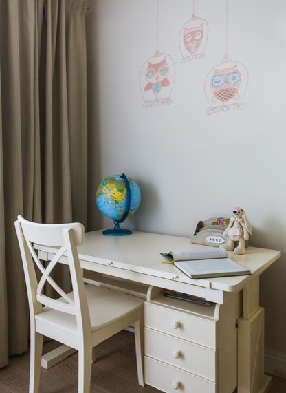 Houzz тур: Романтичный фьюжн в квартире для большой семьи