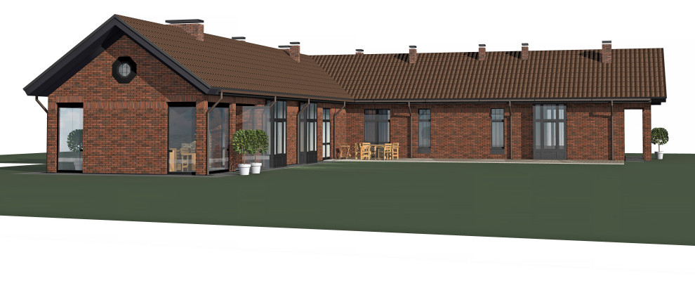 Индивидуальный дом в деревне Щеголево Рязанской области