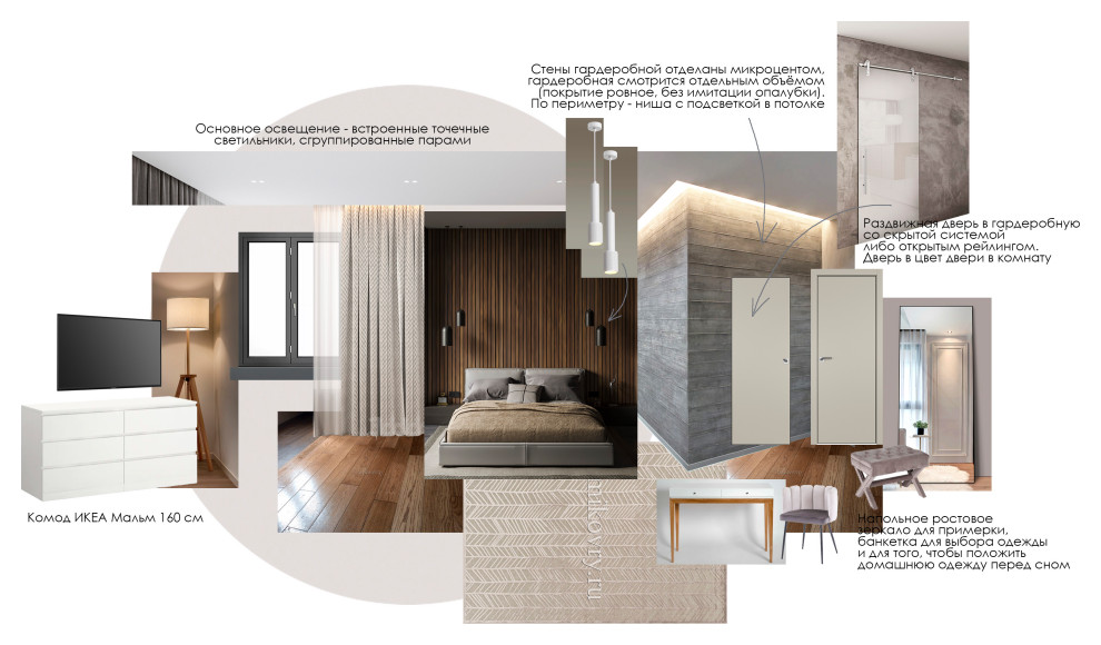 Квартира на Пятницком ш. Moodboard