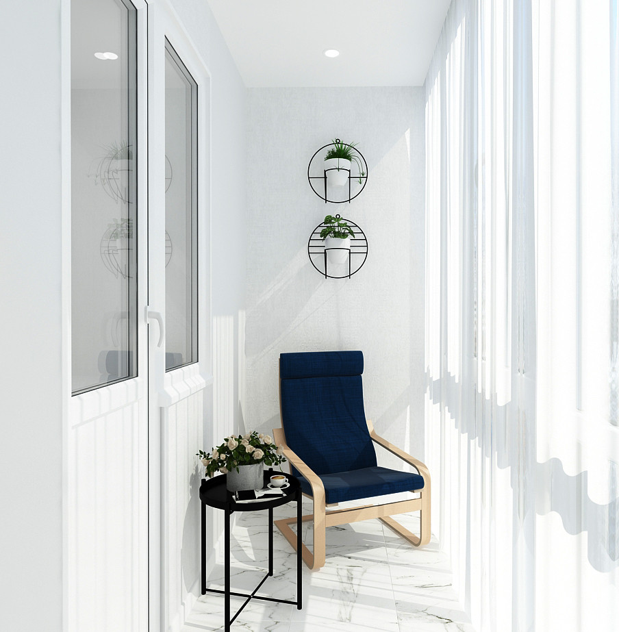 Дизайн-проект квартиры в районе Серебрянный берег г.Омск