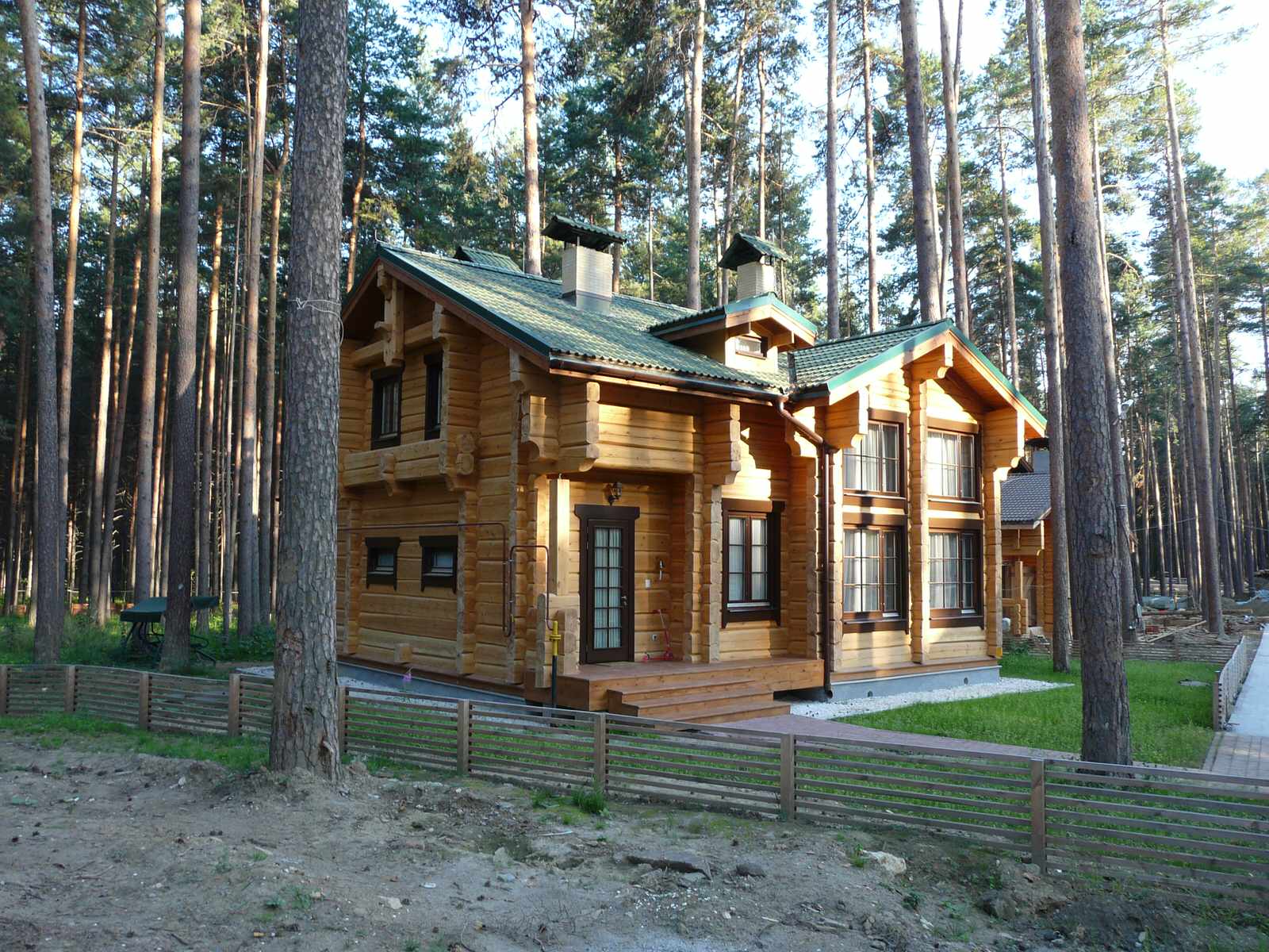 Дома из бруса и лафета.