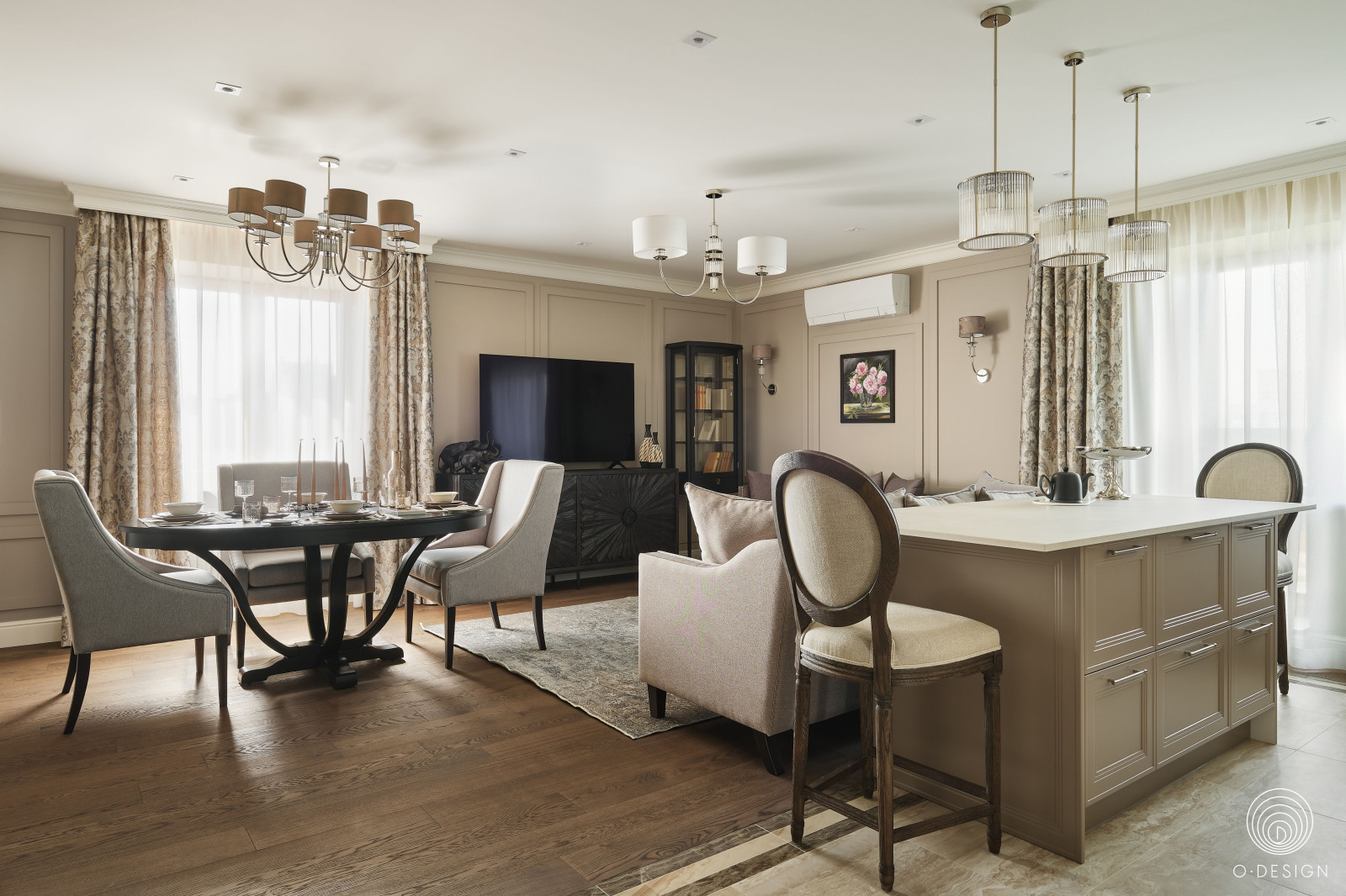 TAUPE COLOUR. Фото реализованного проекта.