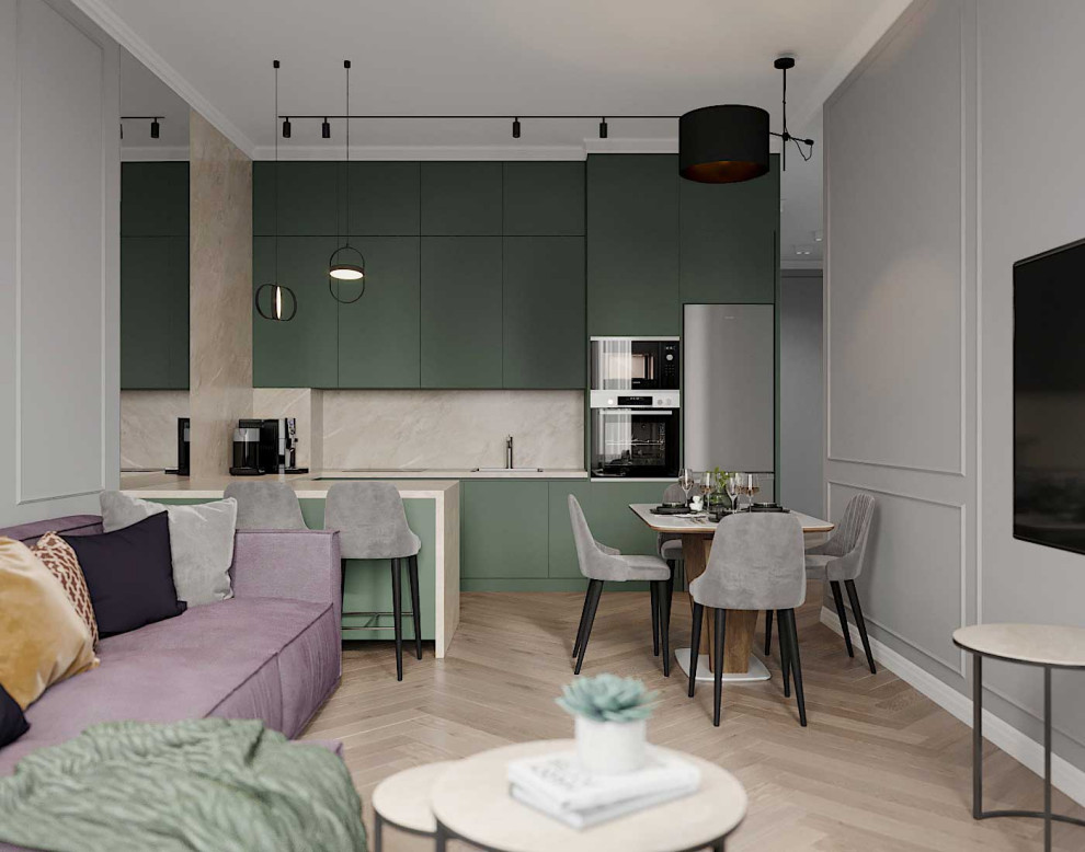 Гостиная-столовая