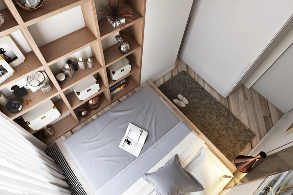 Красивый дизайн интерьера квартиры для молодой пары