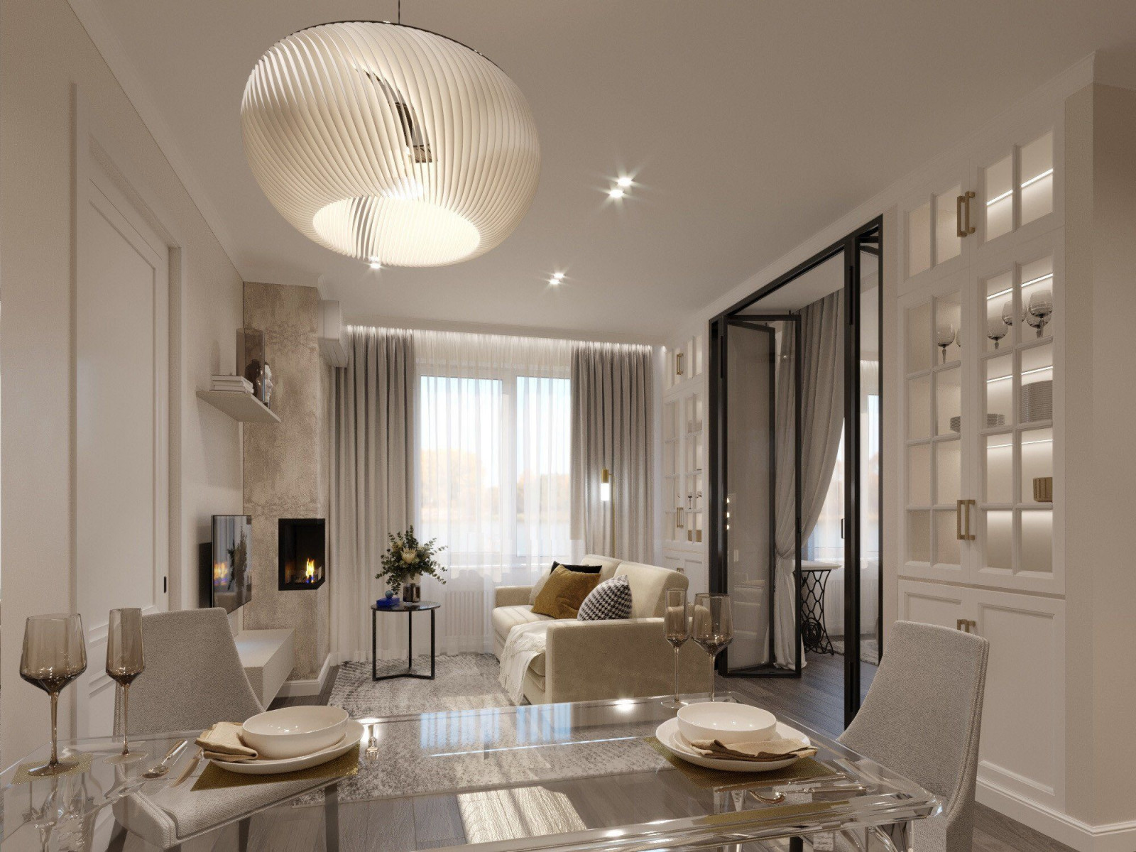 Кухня-гостиная