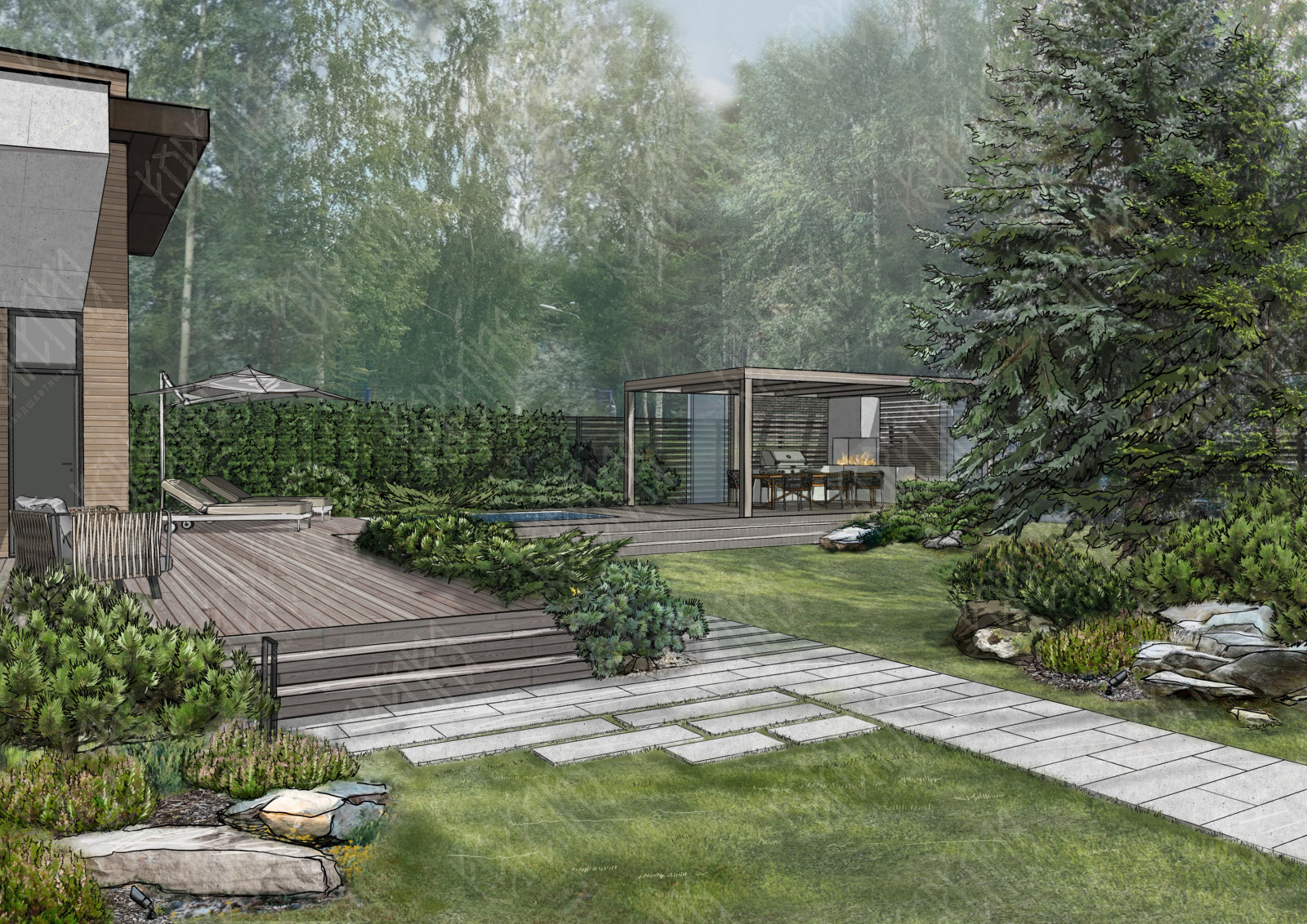 Зона отдыха