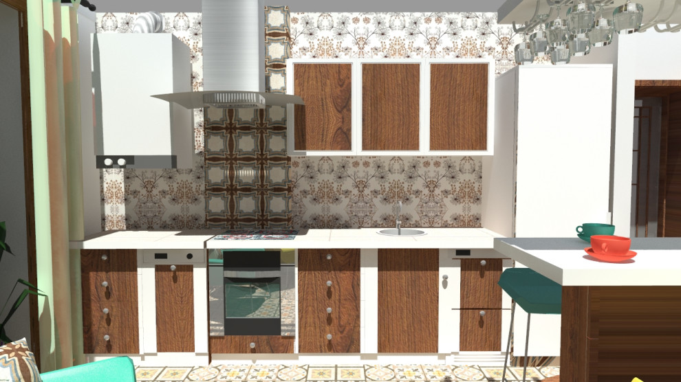 Интерьер двухкомнатной квартиры в Калининграде