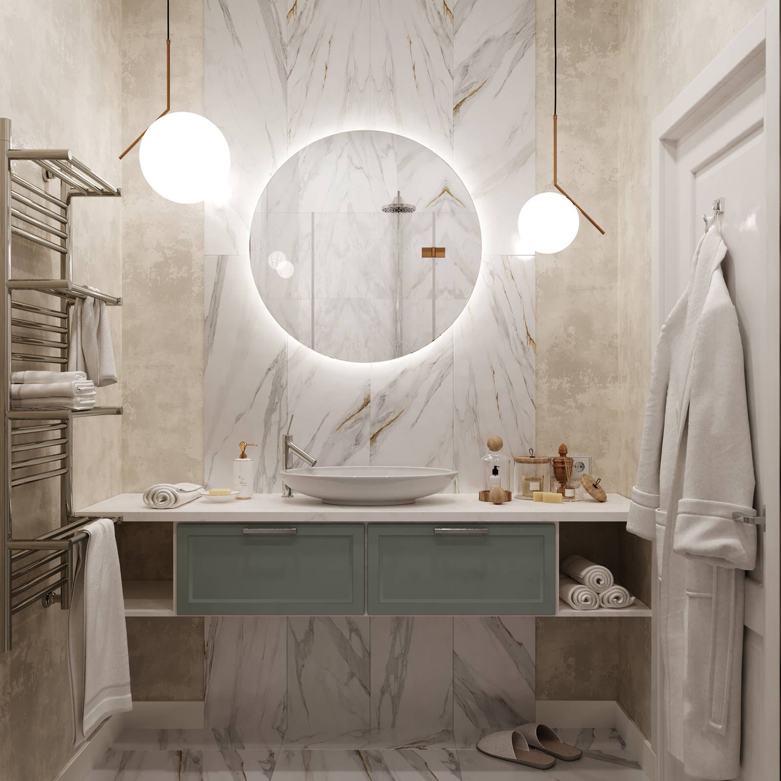 Интерьер городской квартиры в современном стиле