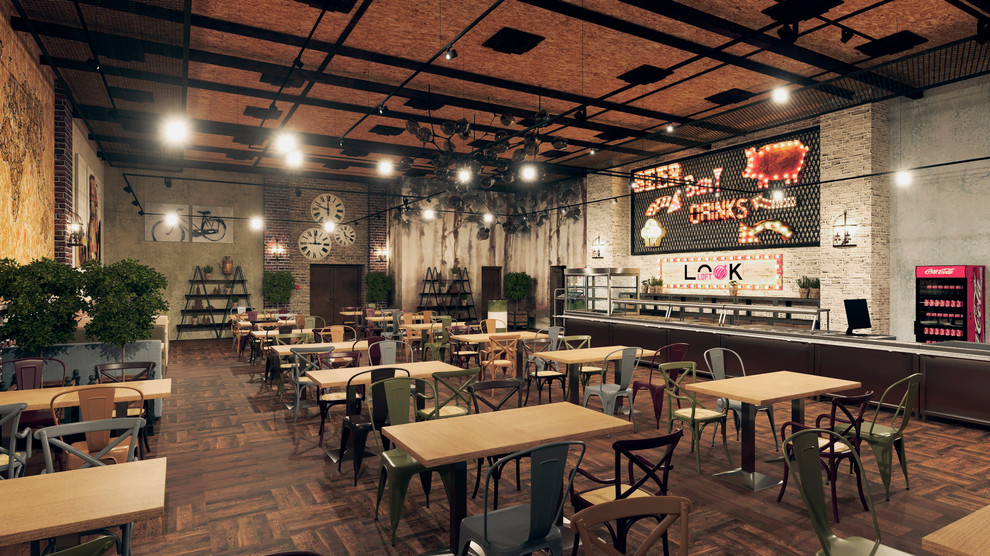 Обложка проекта: Look Loft кафе