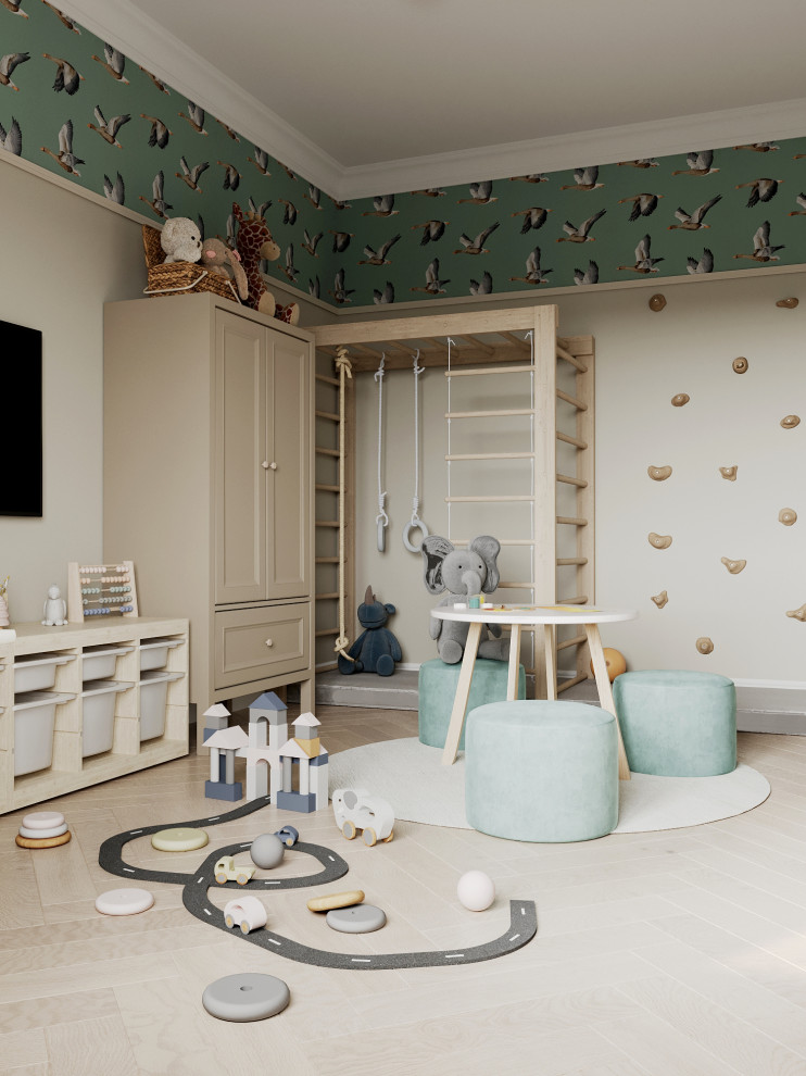 Дом с арочными окнами