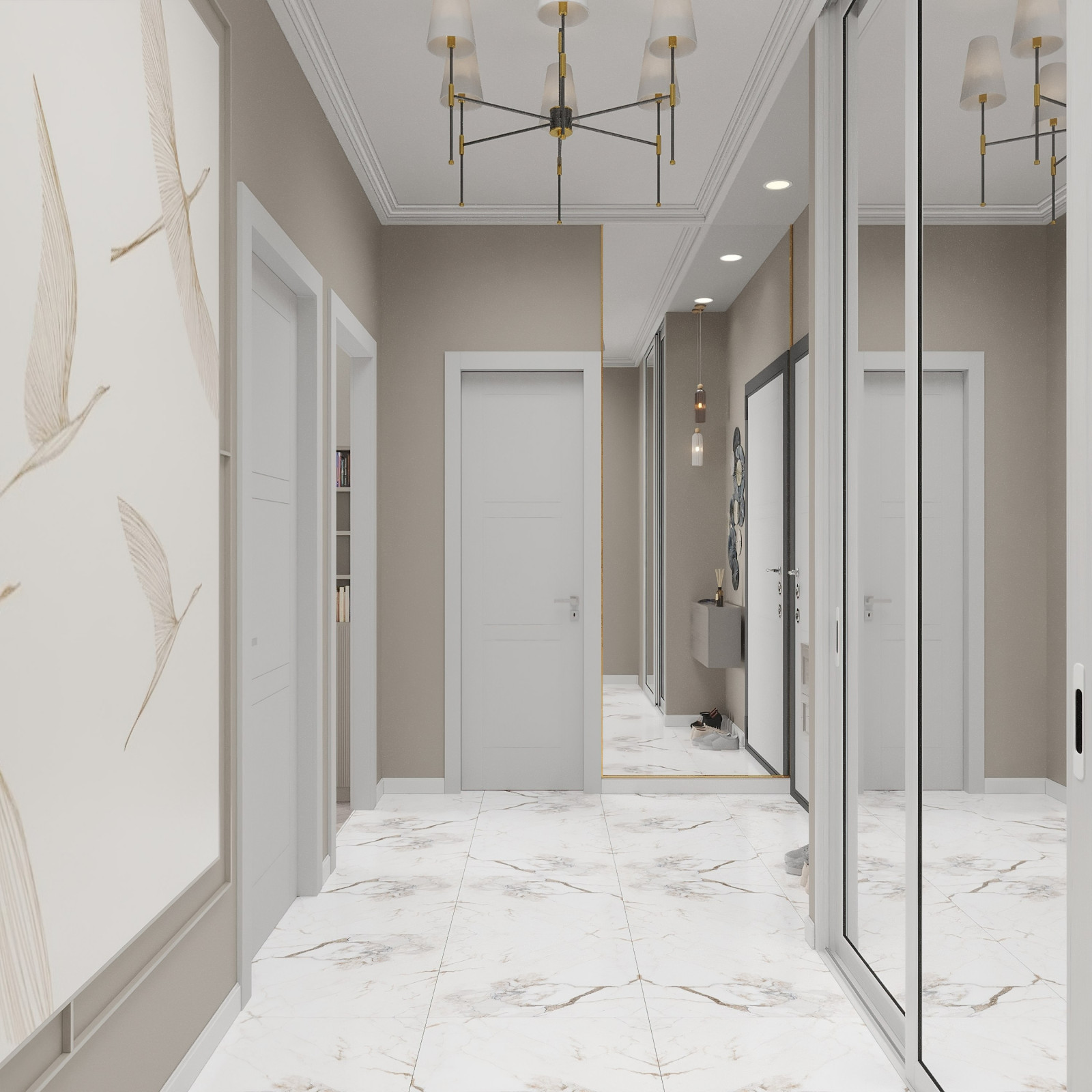 Интерьер квартиры в современном стиле