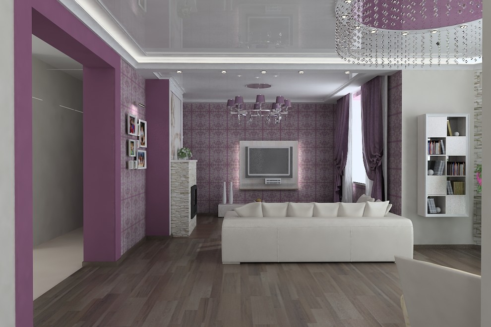 Гостиная в жилом доме