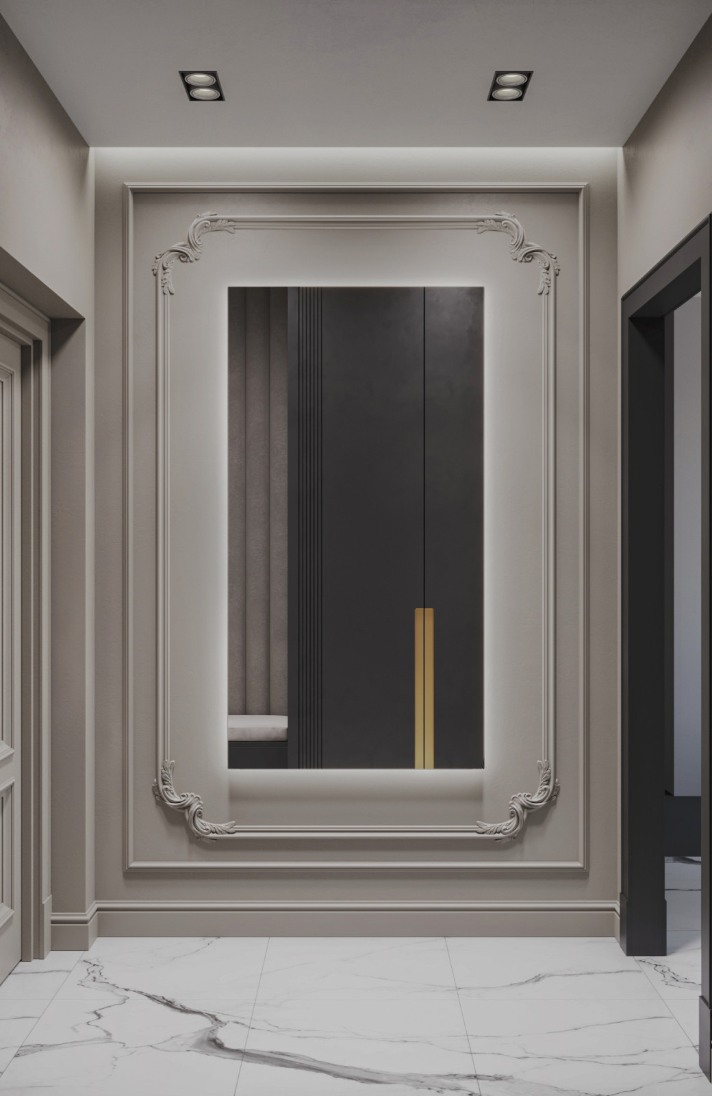 Интерьер, где царит ночь