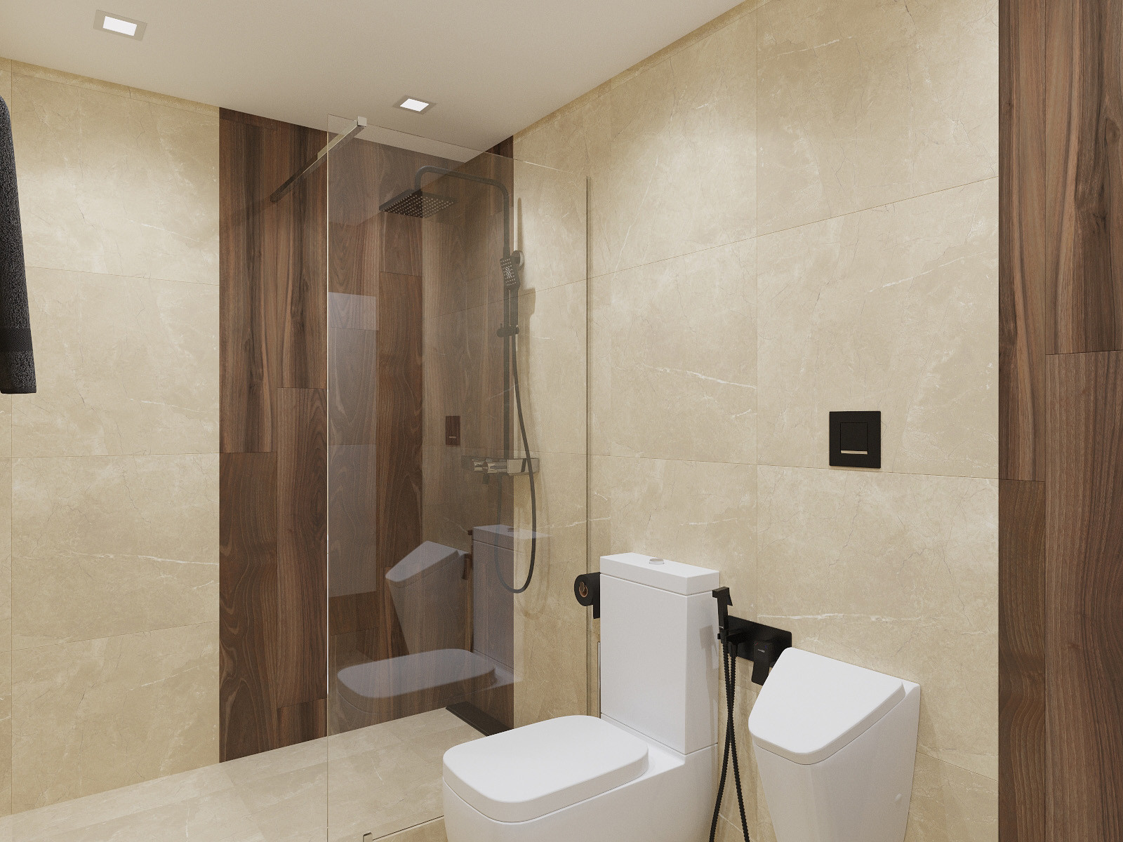 Проект двухуровневого пентхауса в ЖК "Парковый"