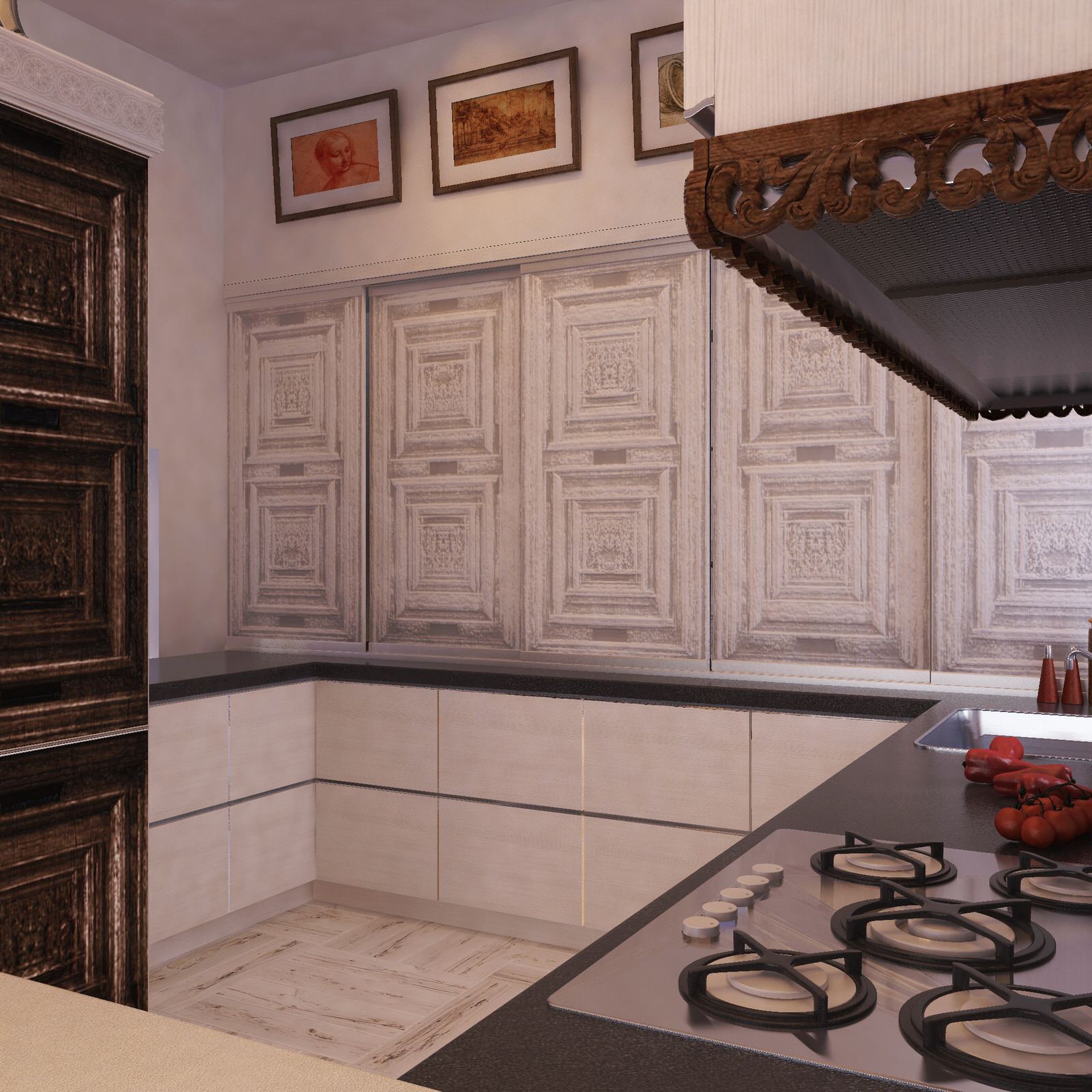 Дизайн-проект загородного дома в г. Пермь