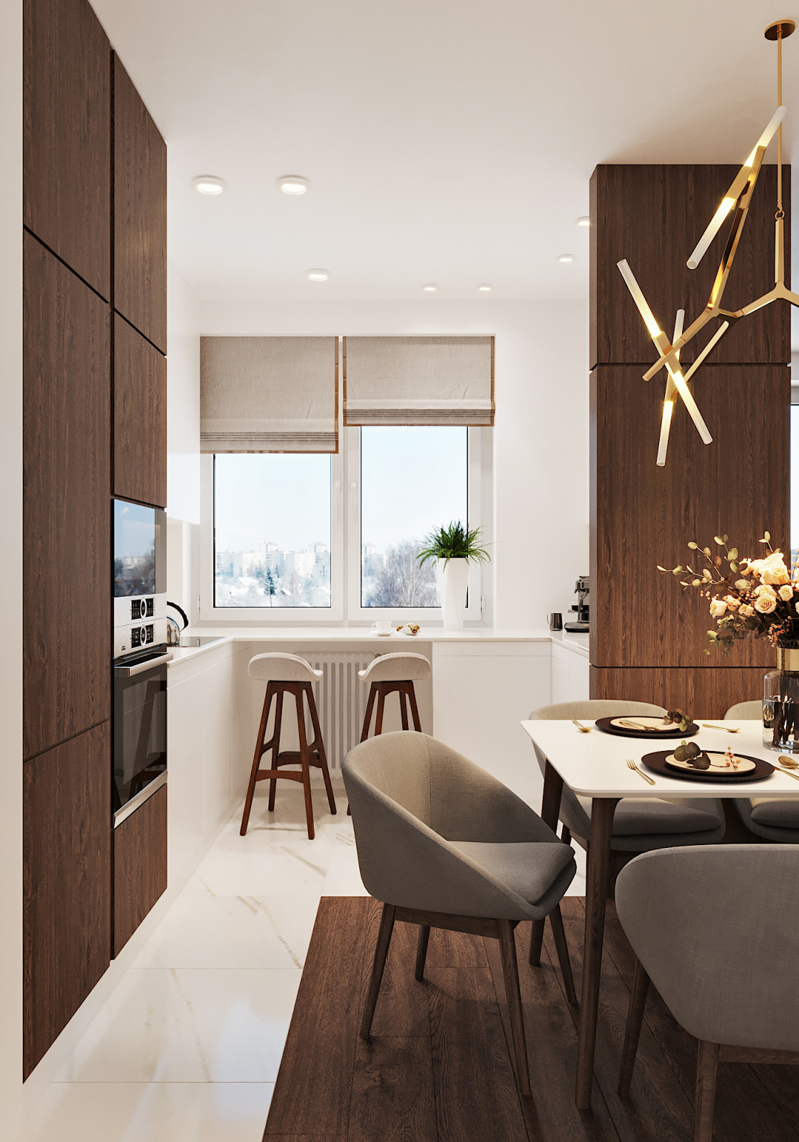 Обложка проекта: Европейский минимализм.