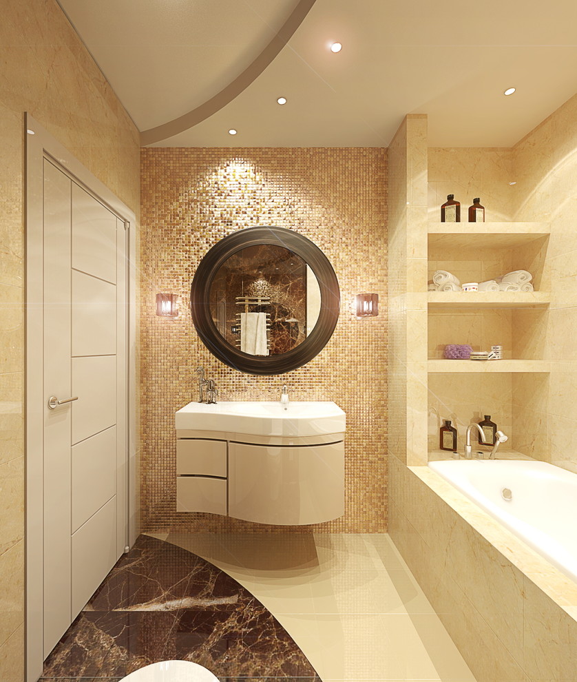 Interior of studio apartment