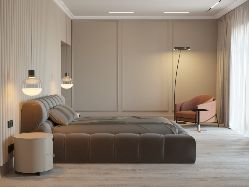 Дом для семьи. Спальня.