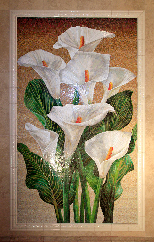Мозаика панно Каллы