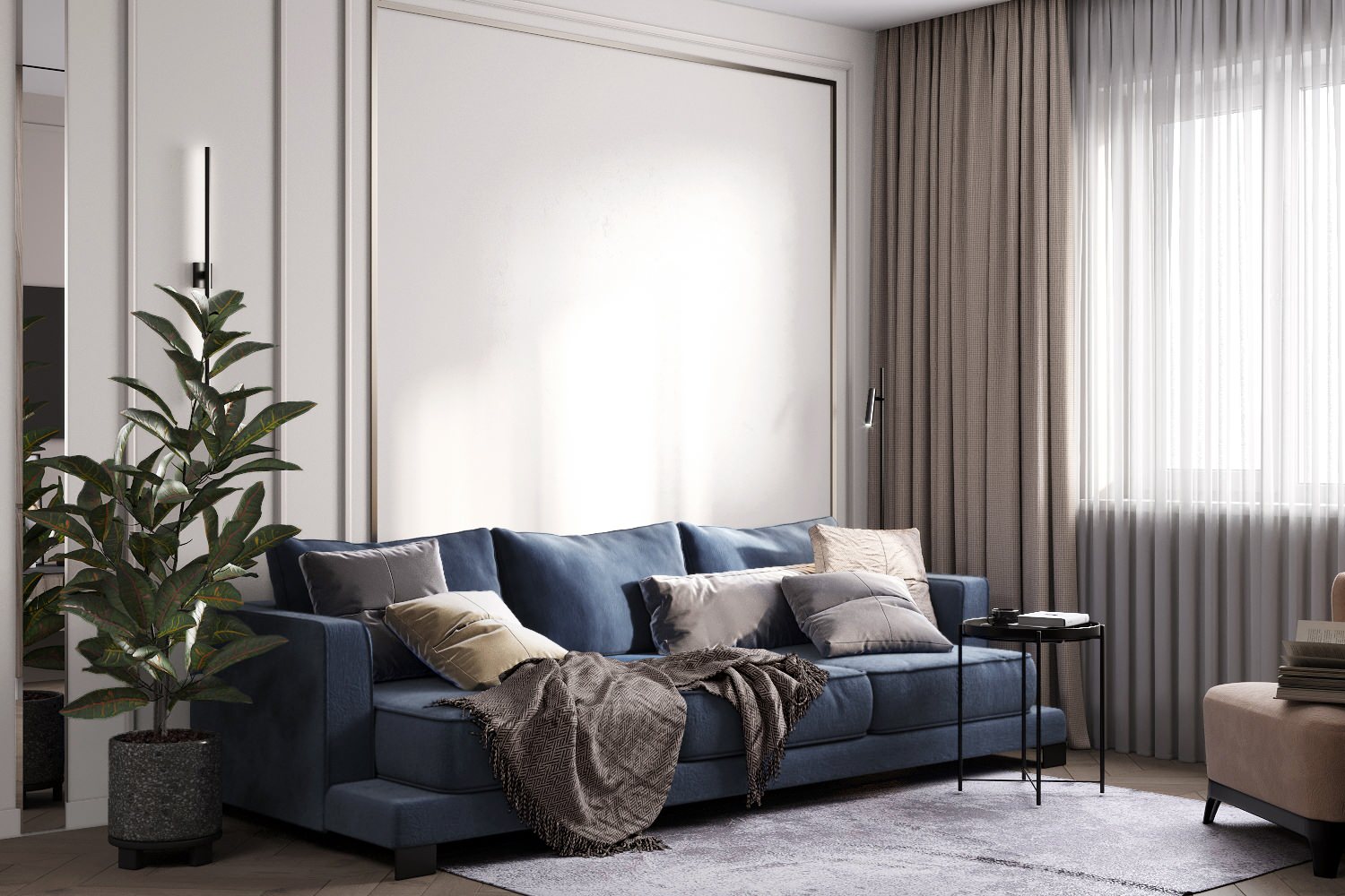 проект "Нюанс Заречный на 70 м2"