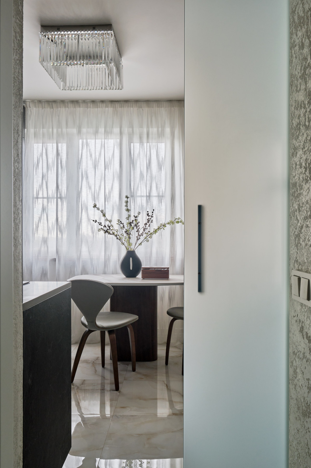 Интерьерная съёмка квартиры на Ботанической (Москва)