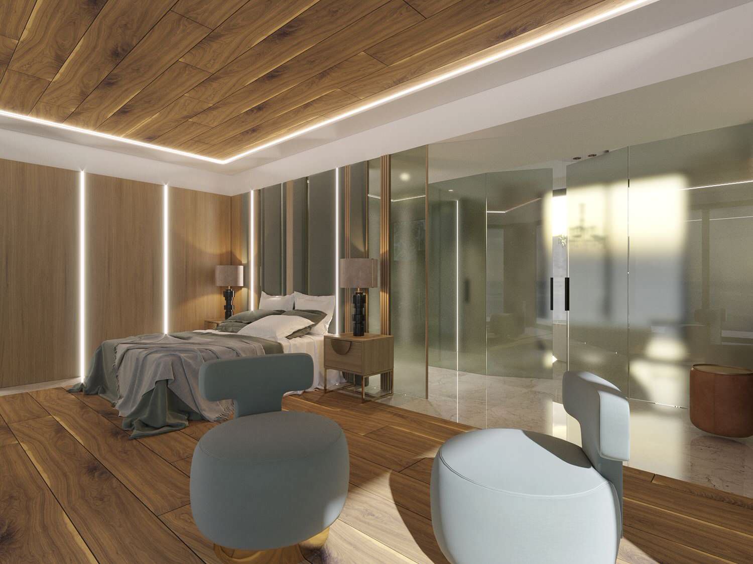 Penthouse Design In SOHO Tower, Paphos, Cyprus