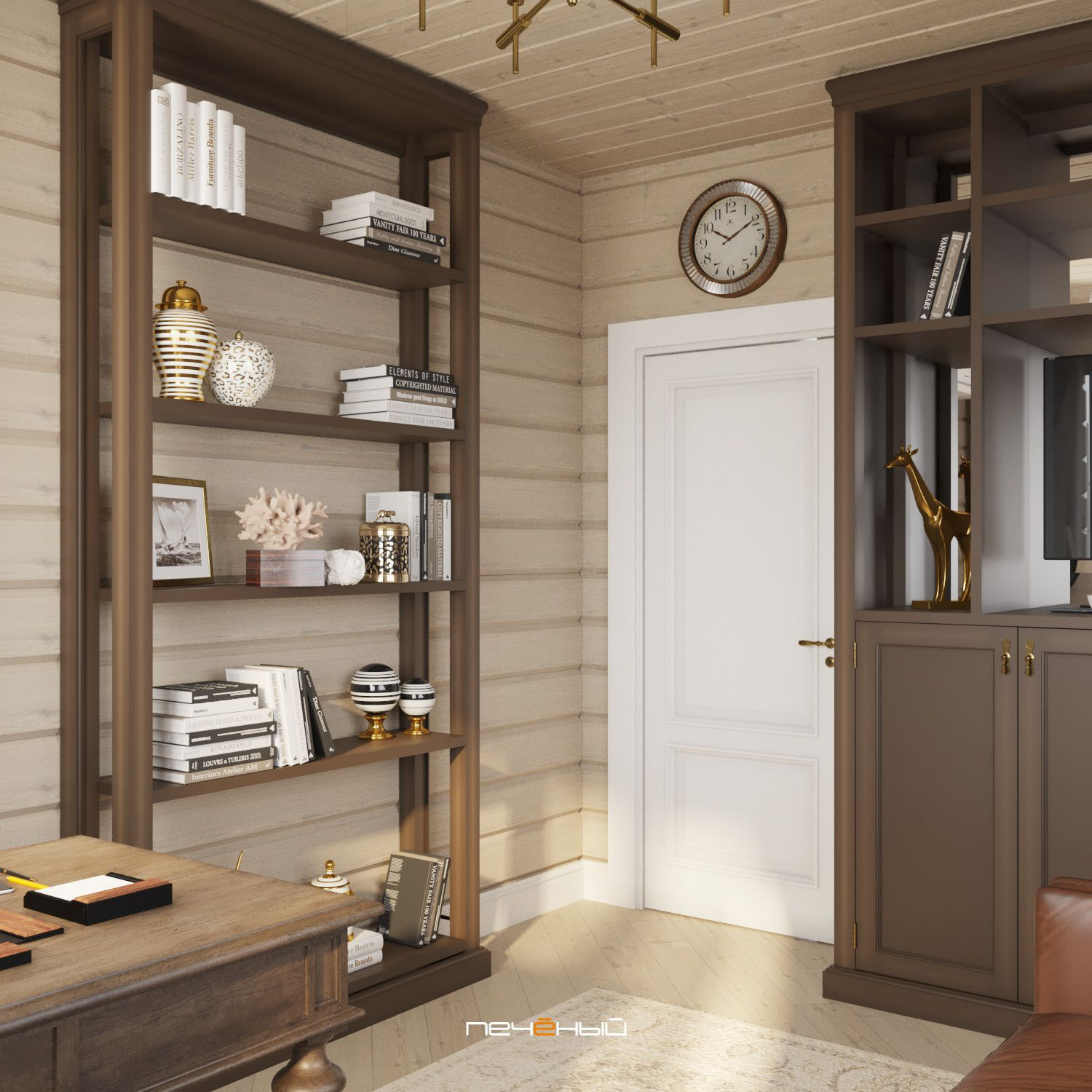 Дизайн интерьера загородного дома для большой семьи