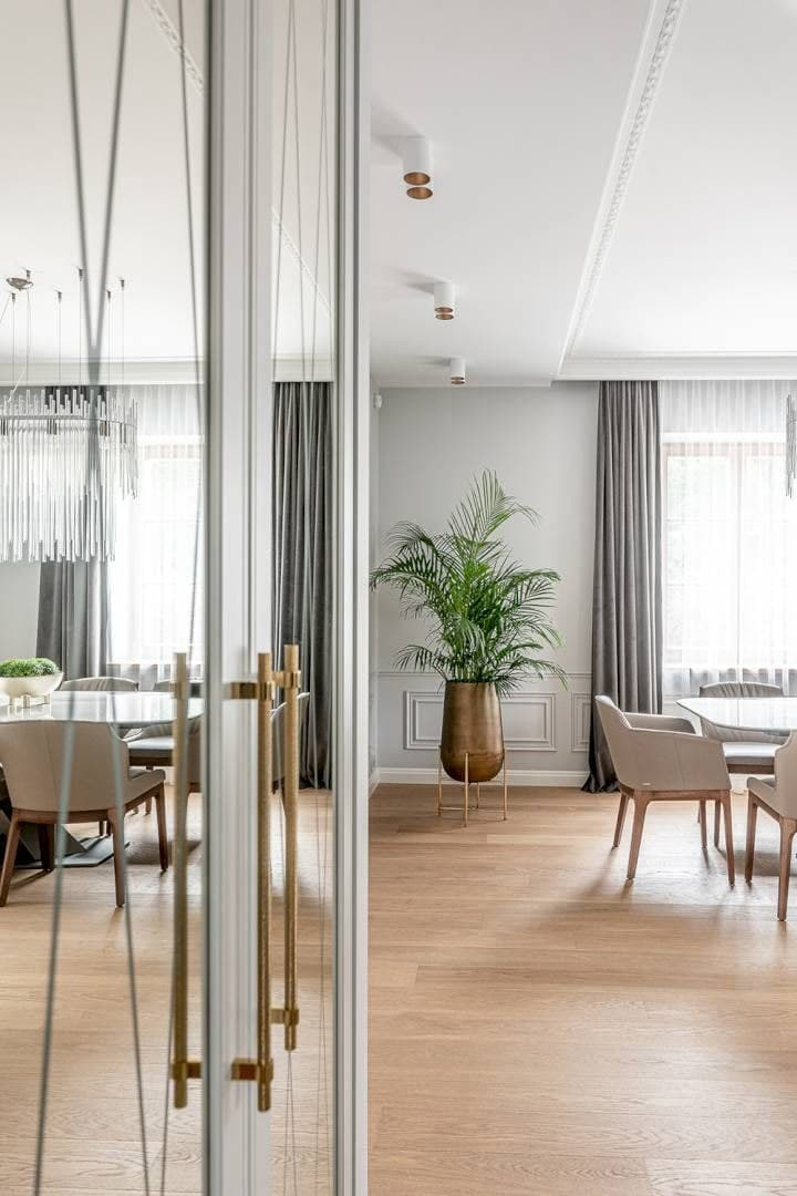 Дизайн-проект интерьера квартиры. Современный классический стиль