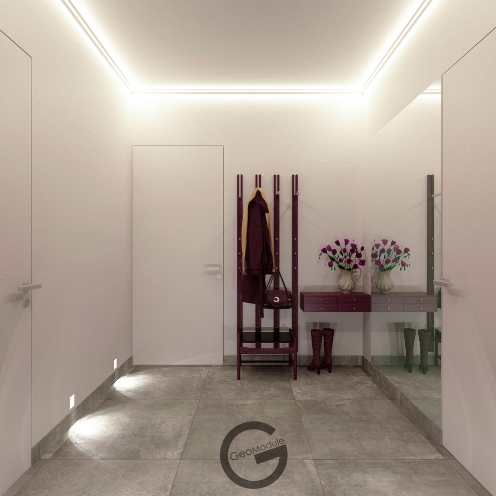 Проект квартиры для семейной пары. "Мягкая невесомость"