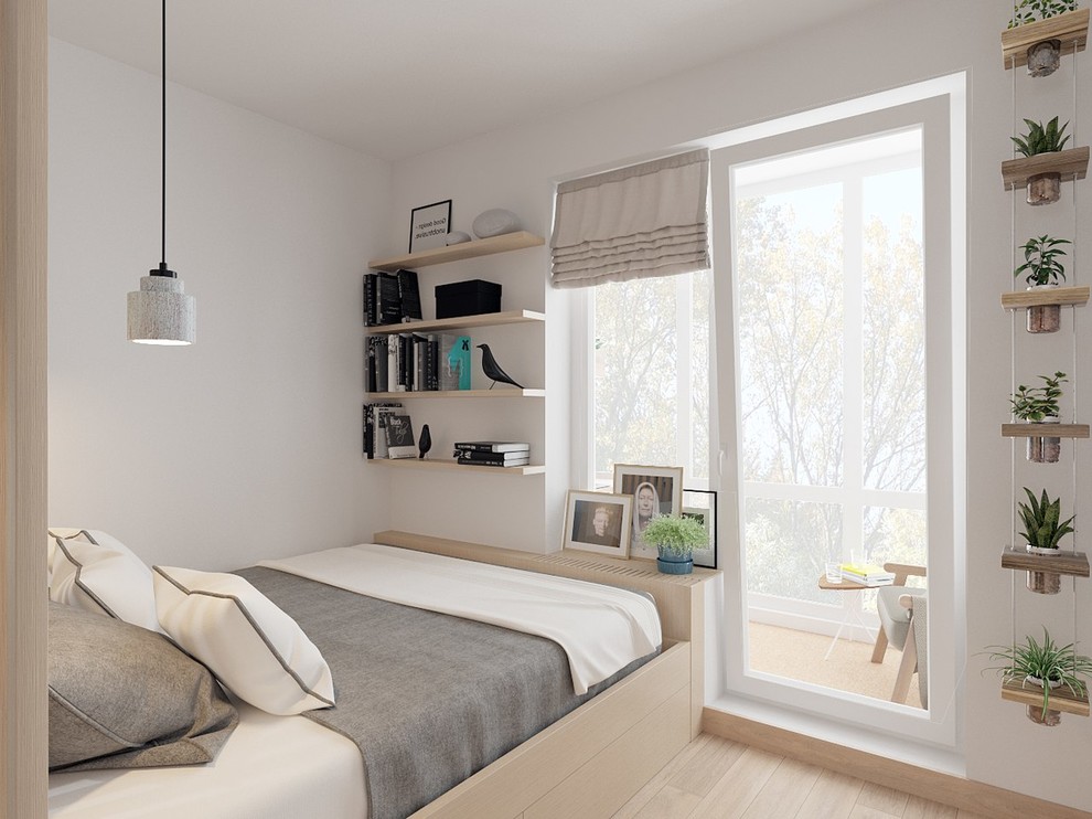 Проект однокомнатной квартиры в ЖК "Квартал энтузиастов"