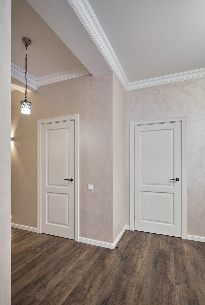 Белые Кантри в классическом интерьере