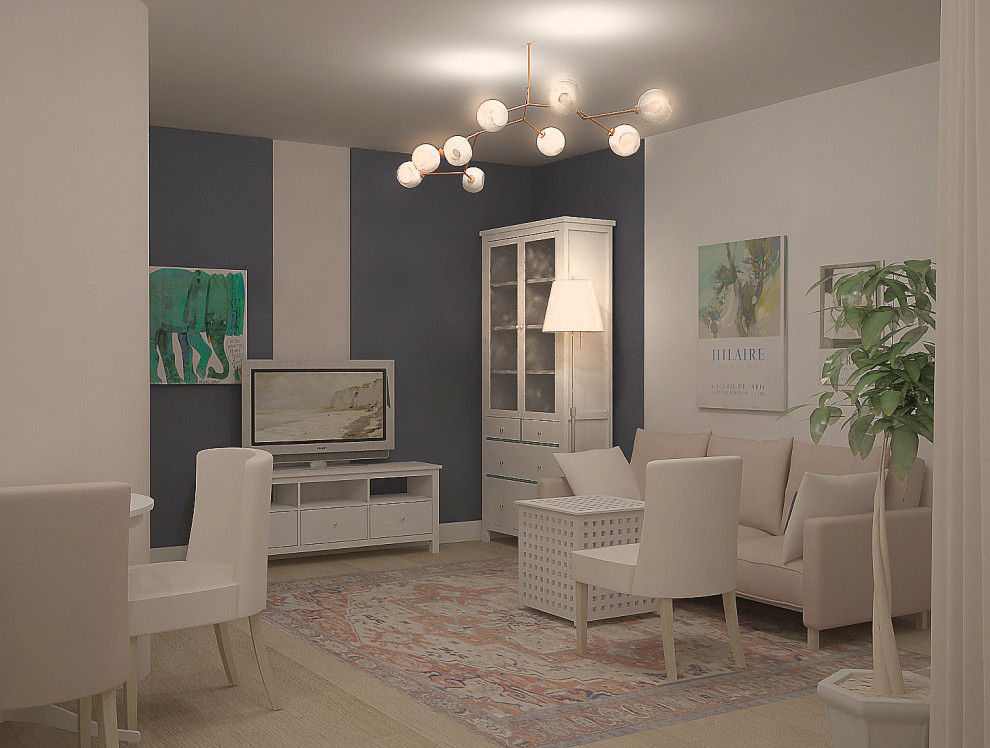 Квартира с интересной планировкой.