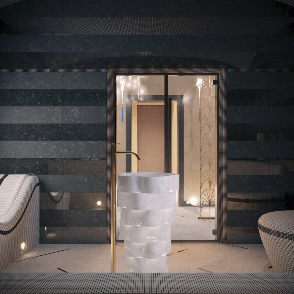 Современный дом на берегу Волги